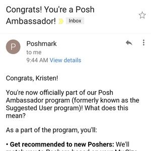 Finally a Posh Ambassador!